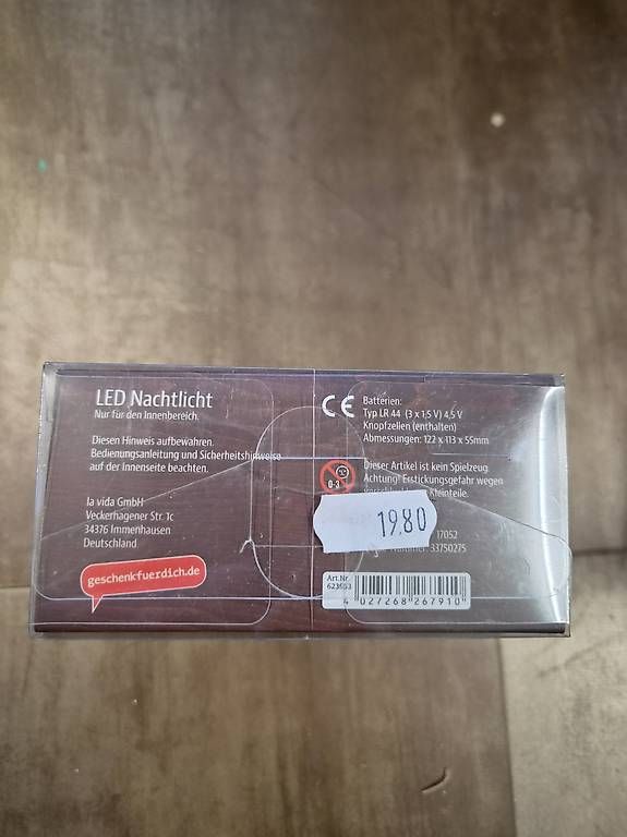 Lampade: LED Nachtlicht – Nuovo e nell'imballaggio originale da Tafers venduto da Nathtafers 3