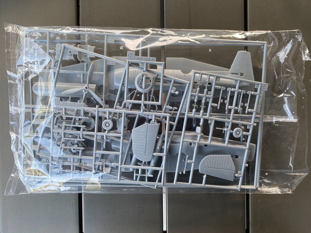 Maquette Avion Hasegawa 1/72 - TBF/TBM-1C Avenger - Neuf