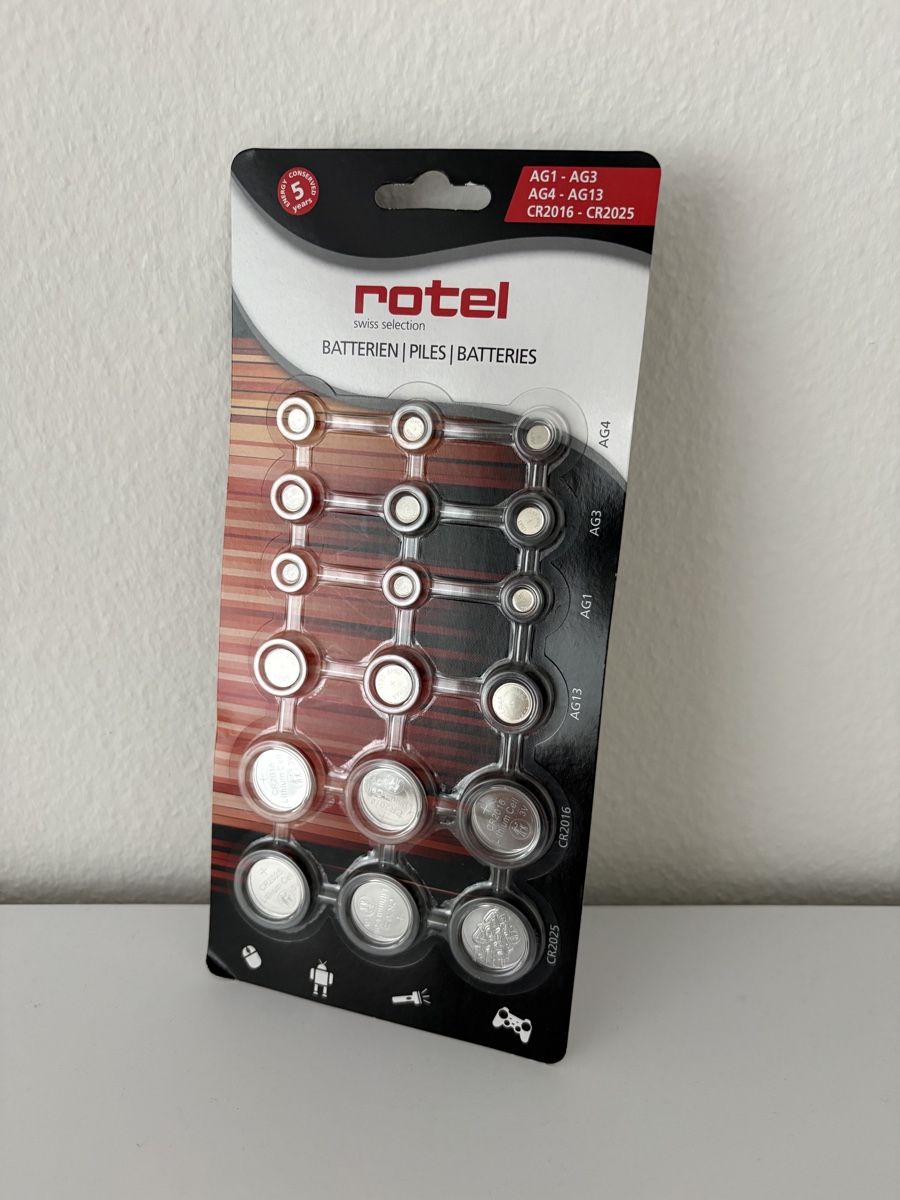 Akkus & Batterien: Rotel Knopfbatterien – Neu und originalverpackt aus Gossau SG von Sekki0407