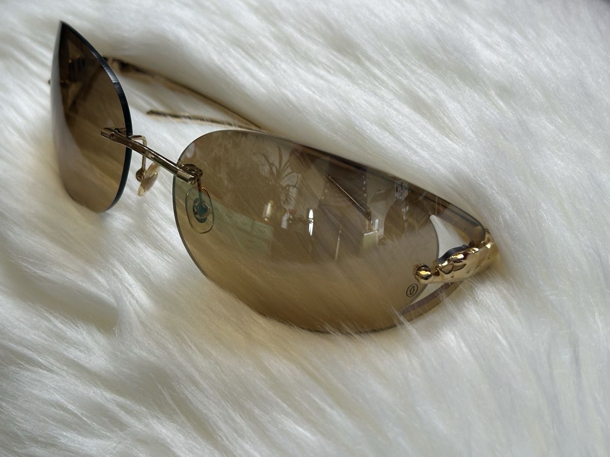 Cartier Occhiali & Lenti: Lunettes de soleil Cartier, modèle Panthère – Usato da Genève venduto da lar_7pkl 1