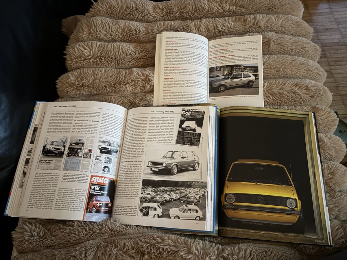 Libri: Golf GTI , 2 Bücher ein Heft  – Usato da Hochfelden venduto da larson27 5