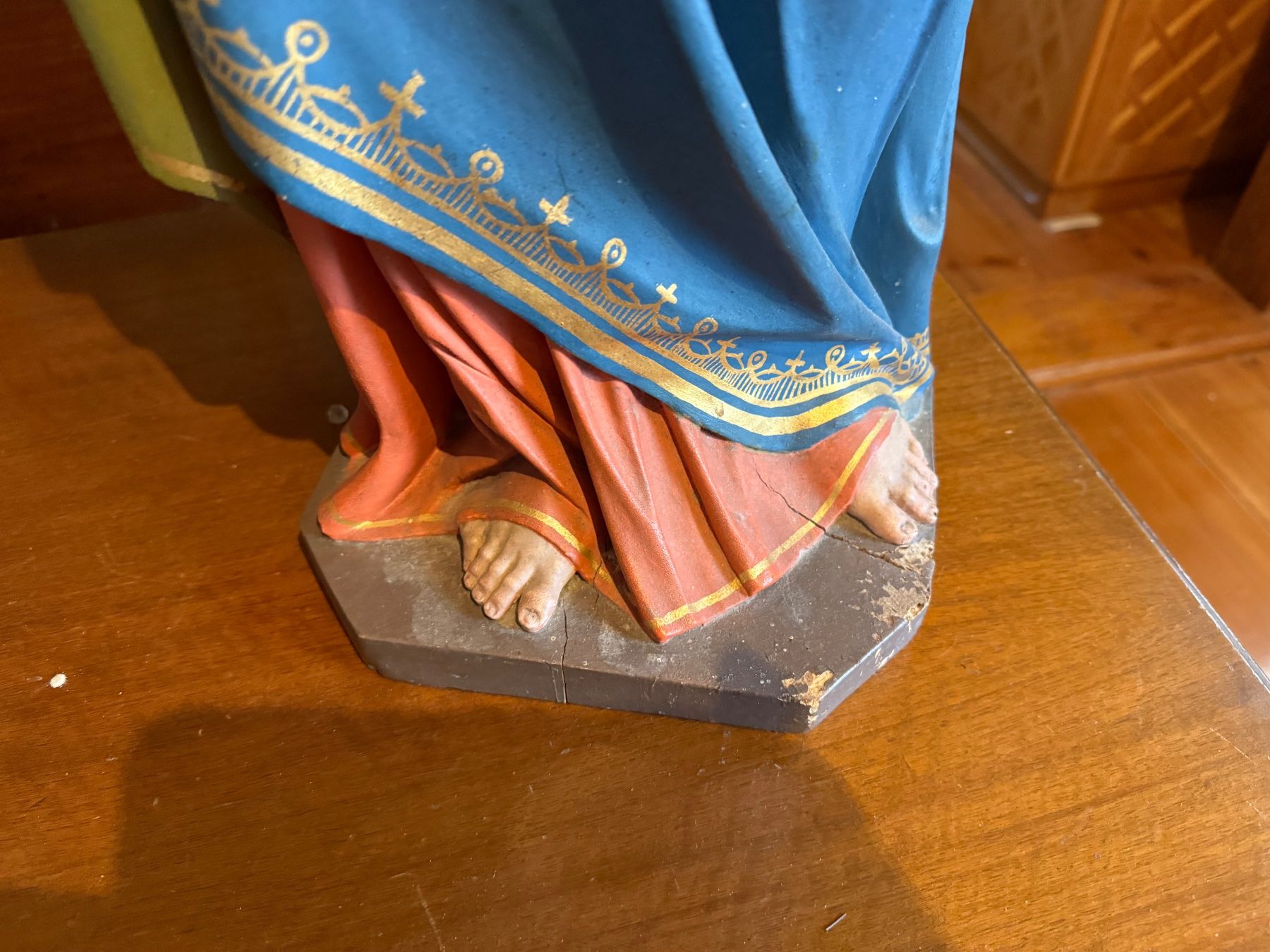 Sculture & Statue: Antike Madonna Marienstatue Heiligenfigur – Usato da Bern venduto da Jwpm66 3