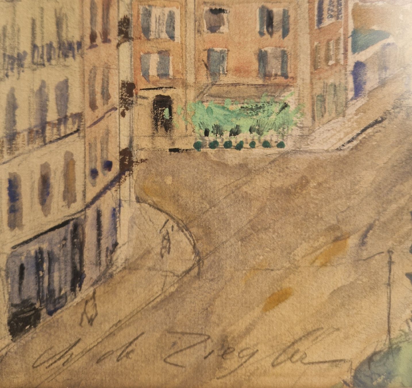 Dipinti: aquarelle de Charles de Ziegler – Usato da Renens VD venduto da vintage72 2