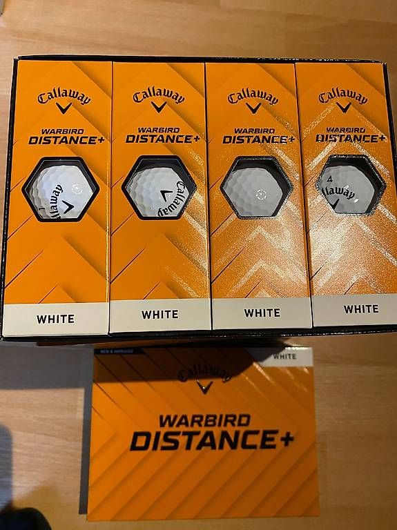 Callaway Palloni: Neue Golfbälle Callaway Warbird Dist 25 – Nuovo e nell'imballaggio originale da Aarberg venduto da GolFamin 1