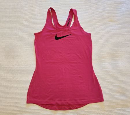 Débardeur sport Nike Pro rose vif