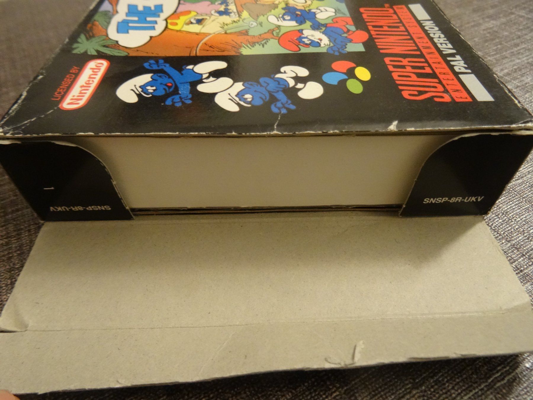 Nintendo Giochi: The Smurfs Schlümpfe SNES OVP – Usato da Olten venduto da Disc-Ausverkauf 7