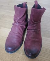 Rote leichte Stiefeletten Gr. 38 - Top Zustand!