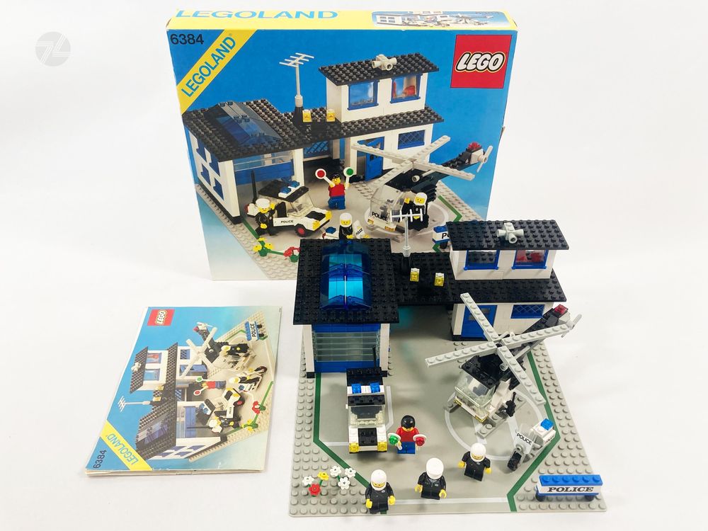 LEGO Legoland 6384 Polizeistation Polizei OVP + BA Vintage (Gebraucht ...