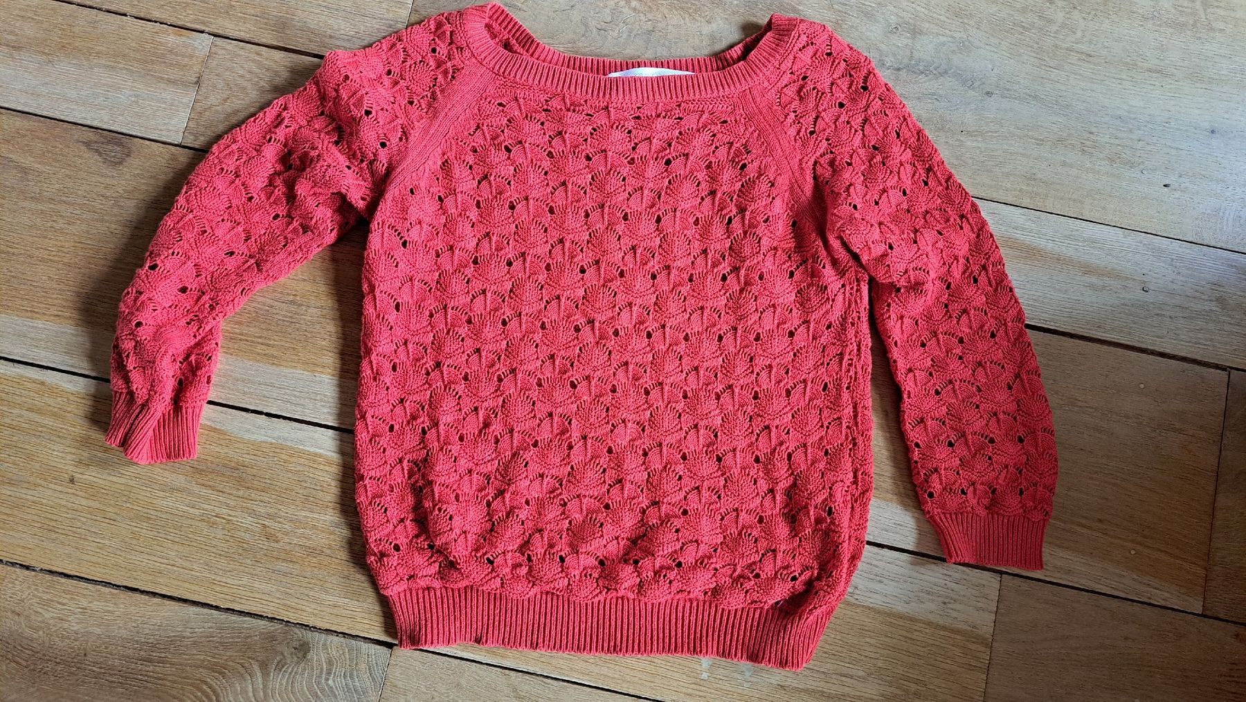 Zara Pulls & Sweat-shirts: ZARA KNIT Lochstrick Pullover Pulli S 36 38  – D'occasion à Mollis par Fauchi99 7