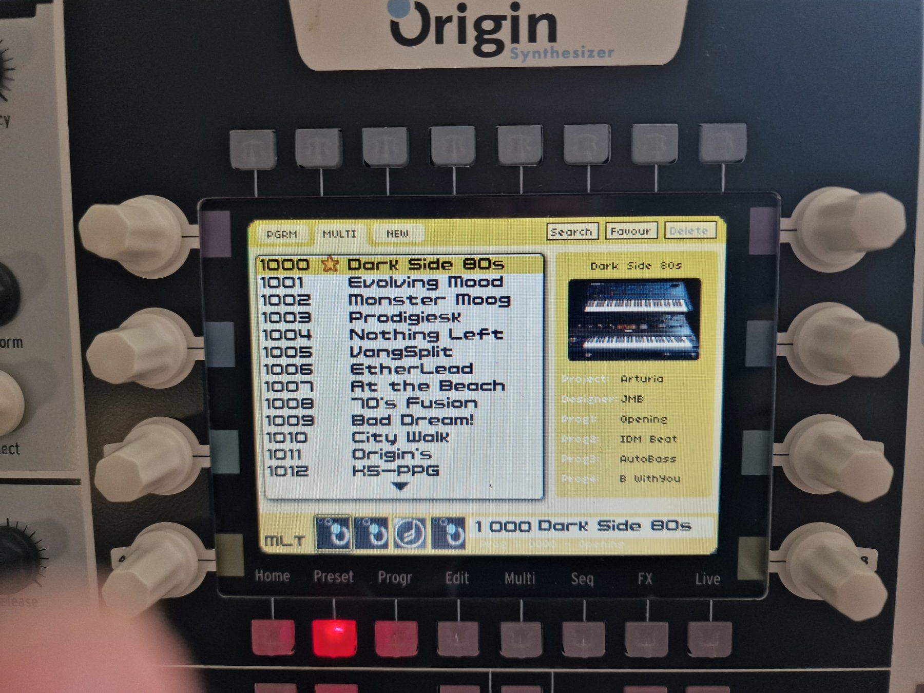 Arturia Strumenti musicali: Arturia Origin vintage synthesizer – Usato da Winterthur venduto da aknaus 1