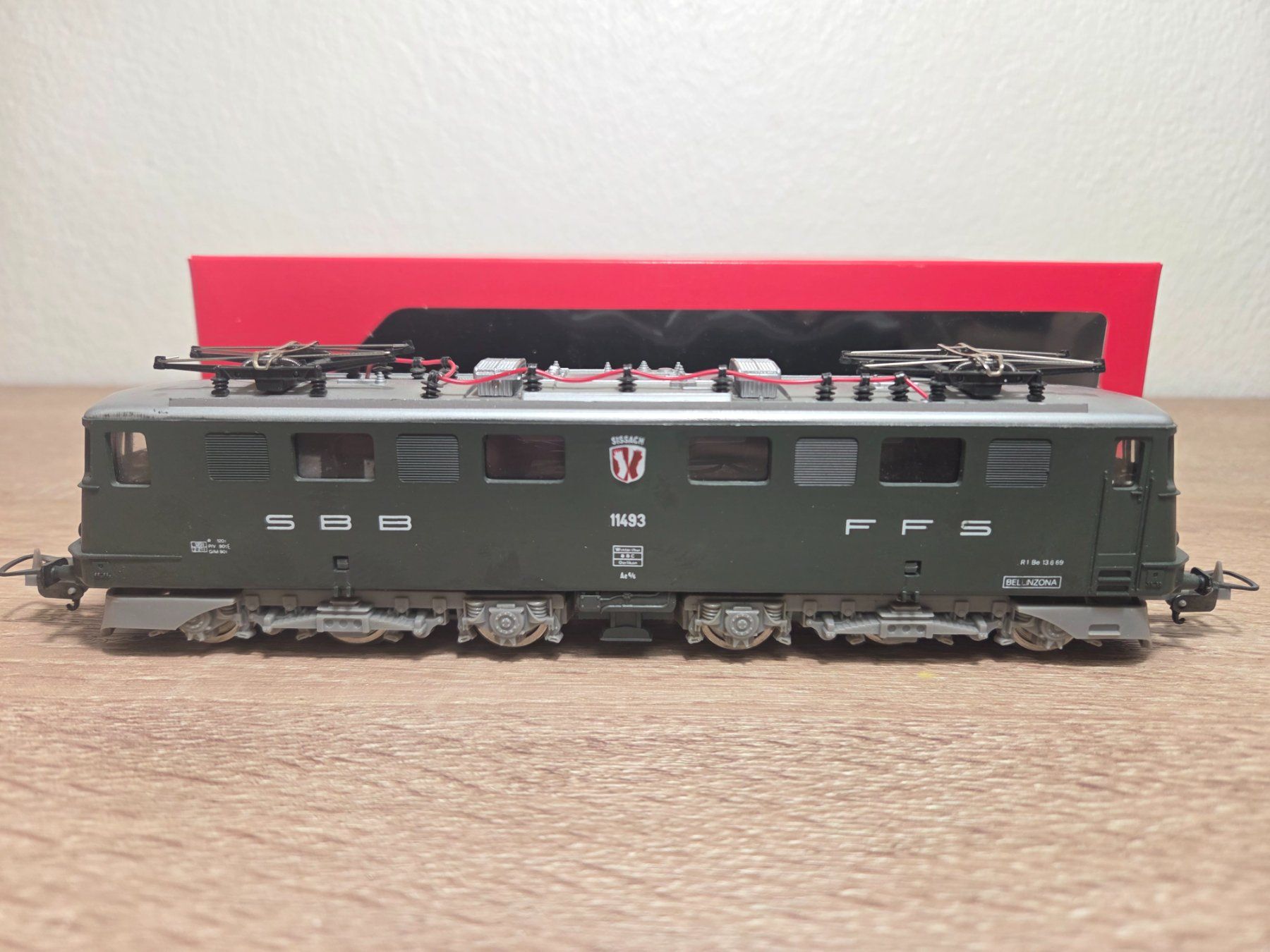 Lima Modellini di ferrovie: Lima 11493 E-Lok Ae 6/6 SBB H0 – Usato da St-Aubin-Sauges venduto da Lo_Go 1