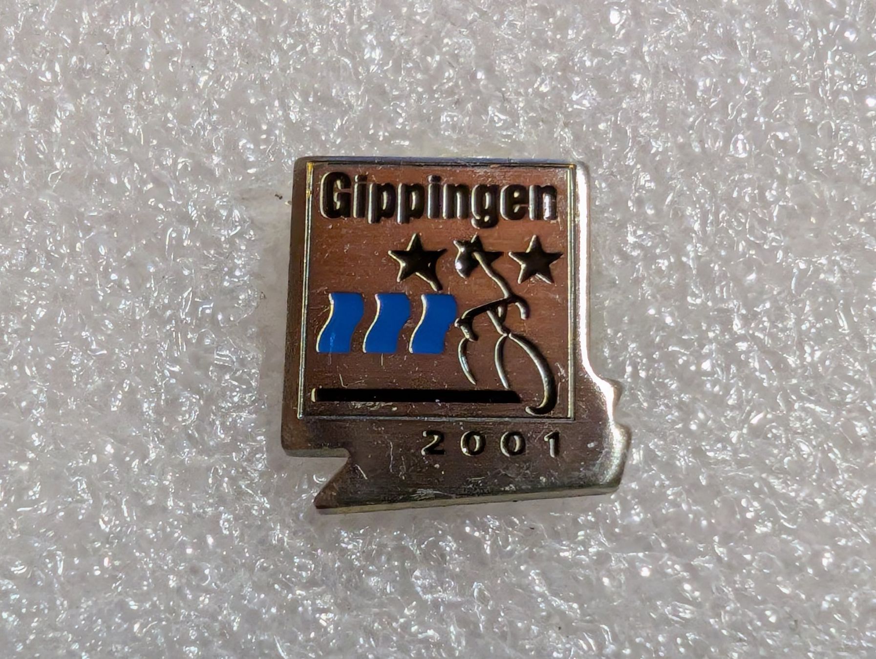 Placchette & Badge: Ansteckpin 264: Gippingen – Usato da Oppligen venduto da Pin-Fall-Shop