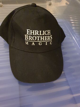 Ehrlich Brothers Magic Cap schwarz Baseballkappe neuwertig