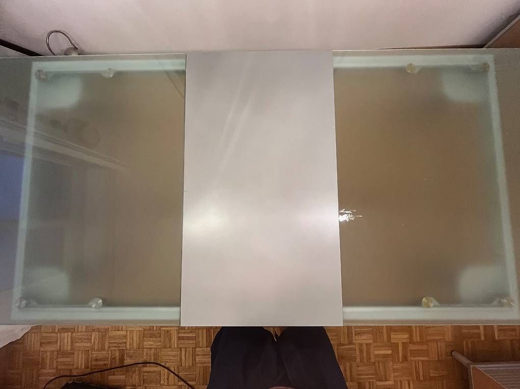 Tische: EINZIGARTIGER DELUXE DESIGN-GLASTISCH – Gebraucht aus Oberrieden von Goldbarsch 2