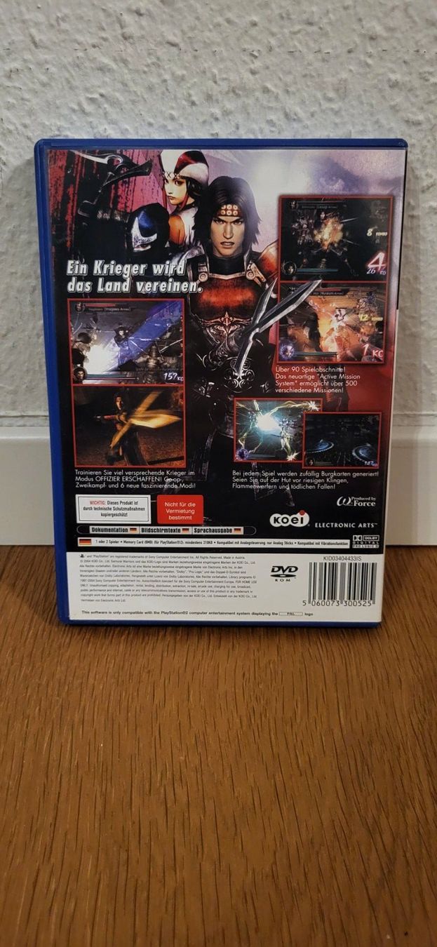 Sony Giochi: PS 2 - Samurai Warriors – Usato da Münsingen venduto da DigitaleSpielecke 1