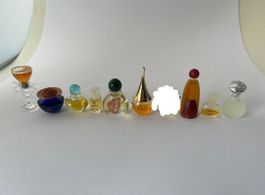 Lot 9x Parfum / Miniatures z.B. SALVADOR DALI, LORIS AZZARO