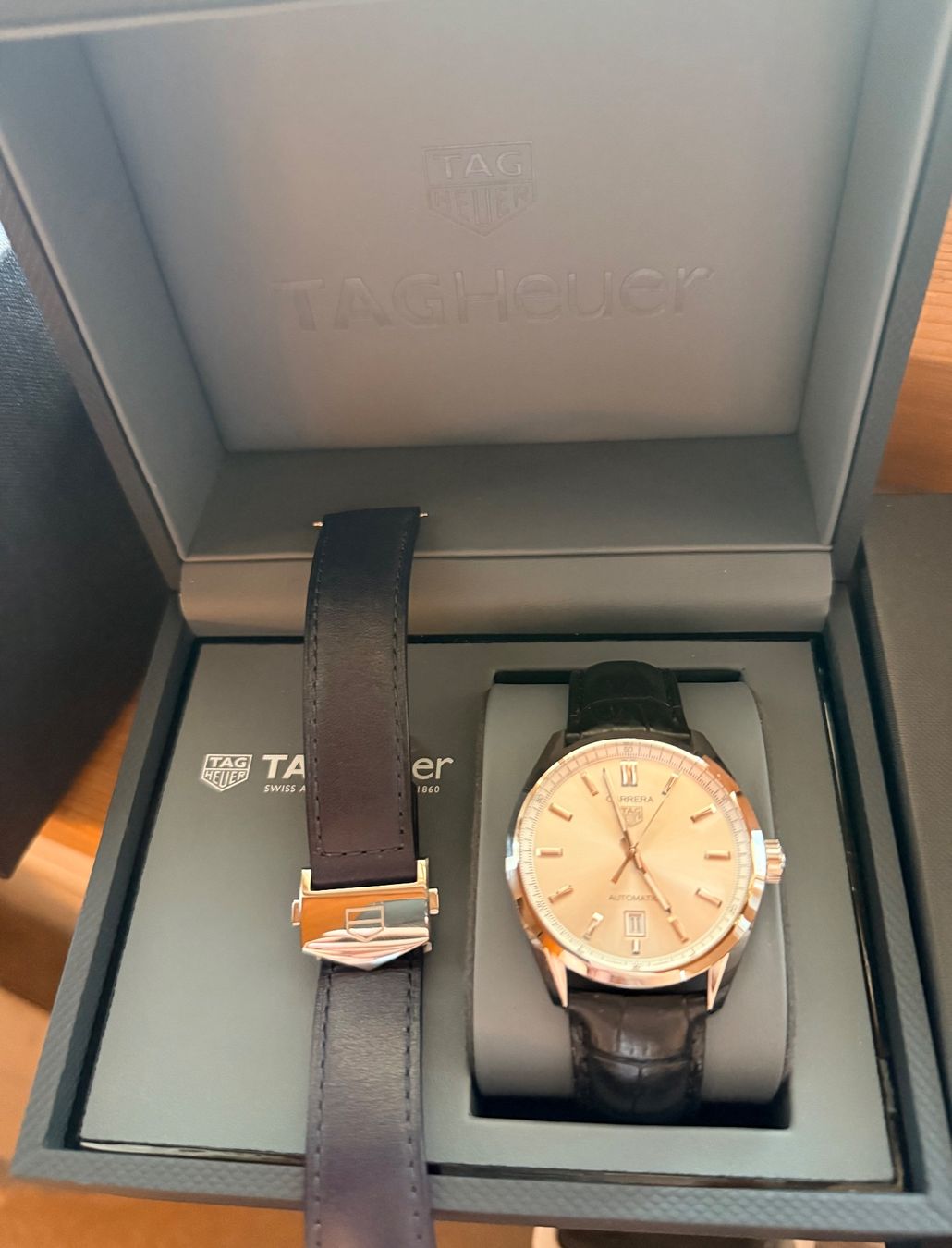 Tag Heuer Orologi: TAG Heuer Carrera Automatic 39mm- Full set – Usato da Gstaad venduto da Amerboueta