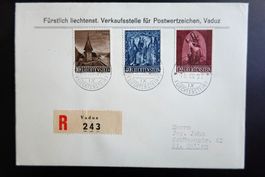 1957 FDC Weihnachsserie I