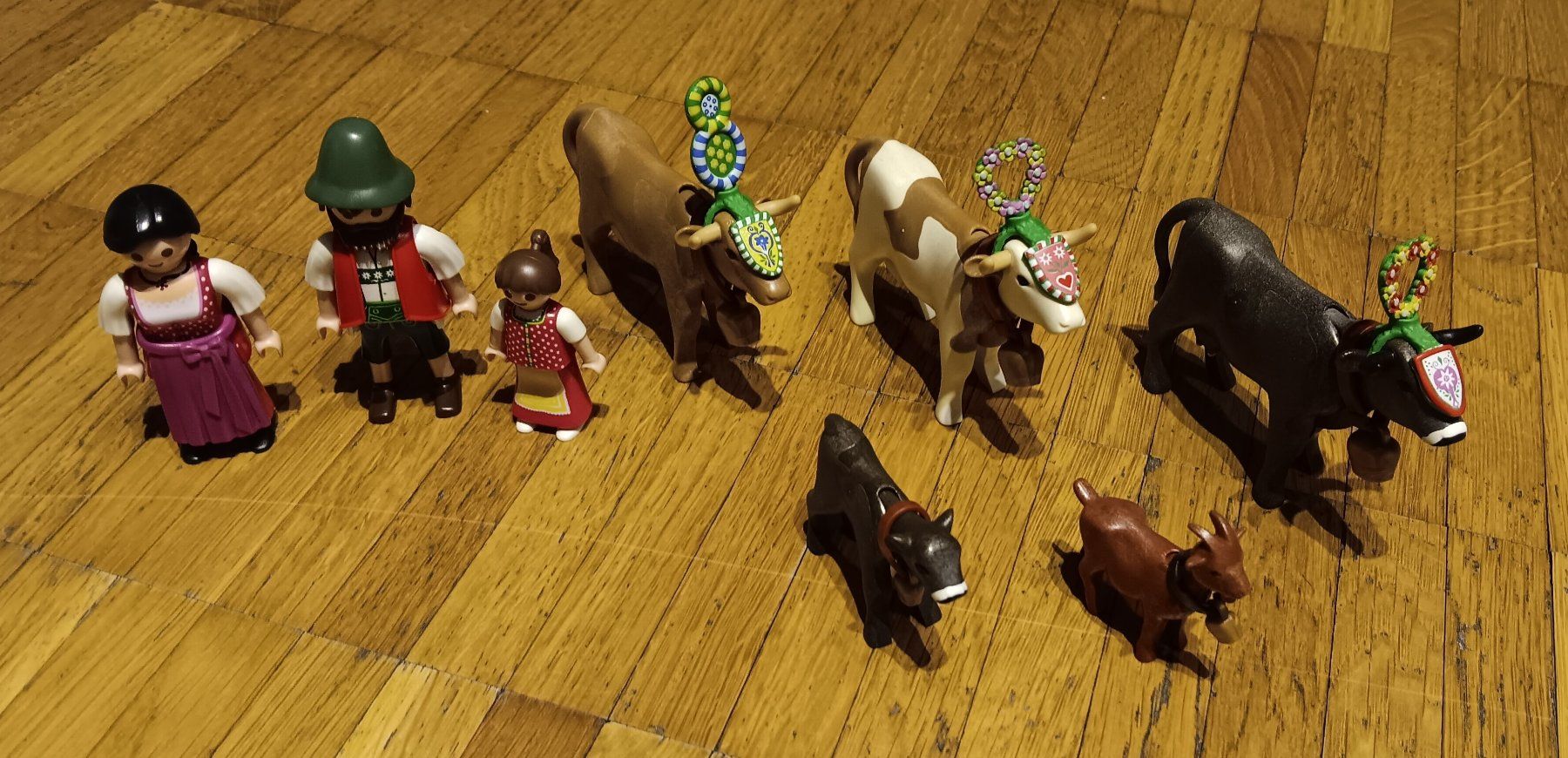 Playmobil Giocattoli: Playmobil 5425, Almabtrieb – Usato da Dietikon venduto da Rabia