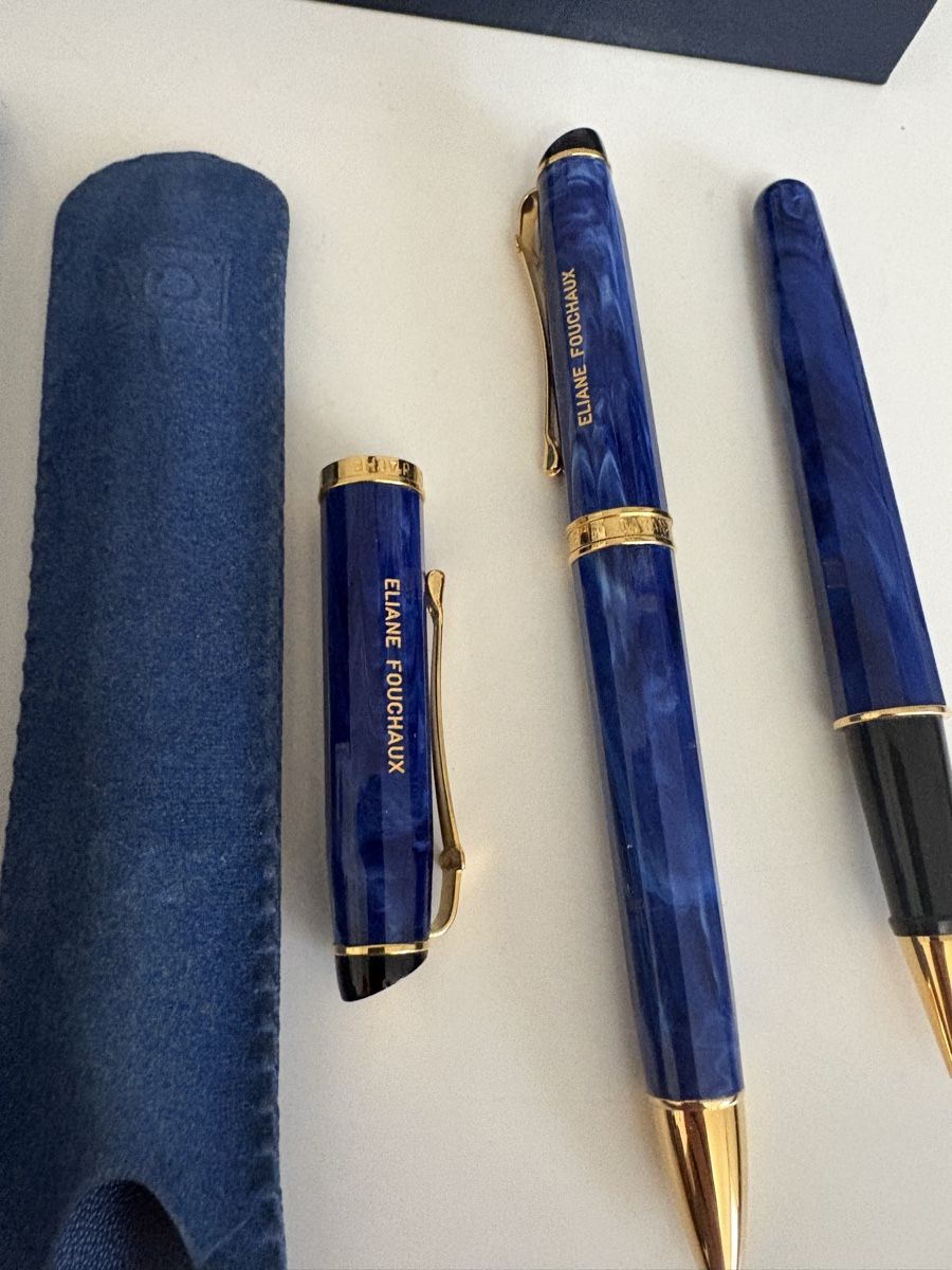 Caran D'Ache Penna & Evidenziatori: 2 Stylos vintage avec boite  – Usato da petit lancy venduto da FerreiraLuis 2