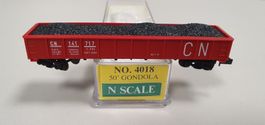 Model Power - 4018 - CN Gondola, 40 Foot, Steel OVP
