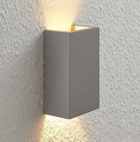 Beton-Wandleuchte Smira in Grau, 11x18cm