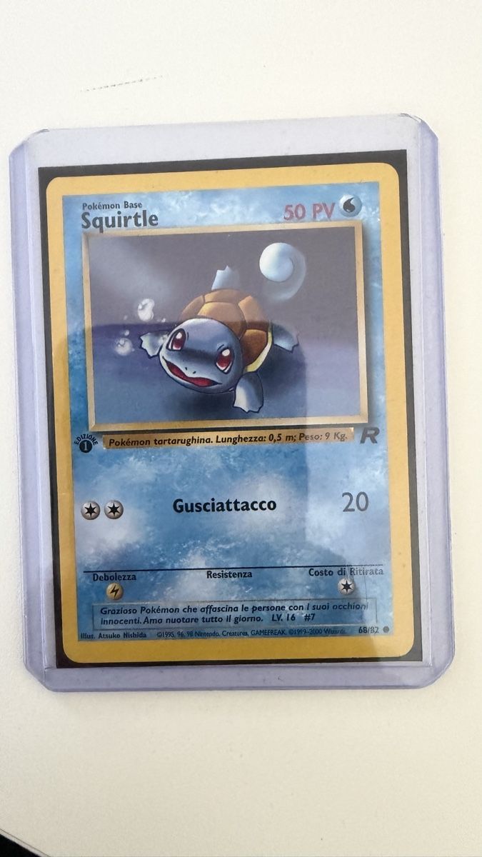 Pokémon Sammelbilder & Trading cards: Pokemon squirte 1 edition  – Gebraucht aus Caslano von tuning21 2
