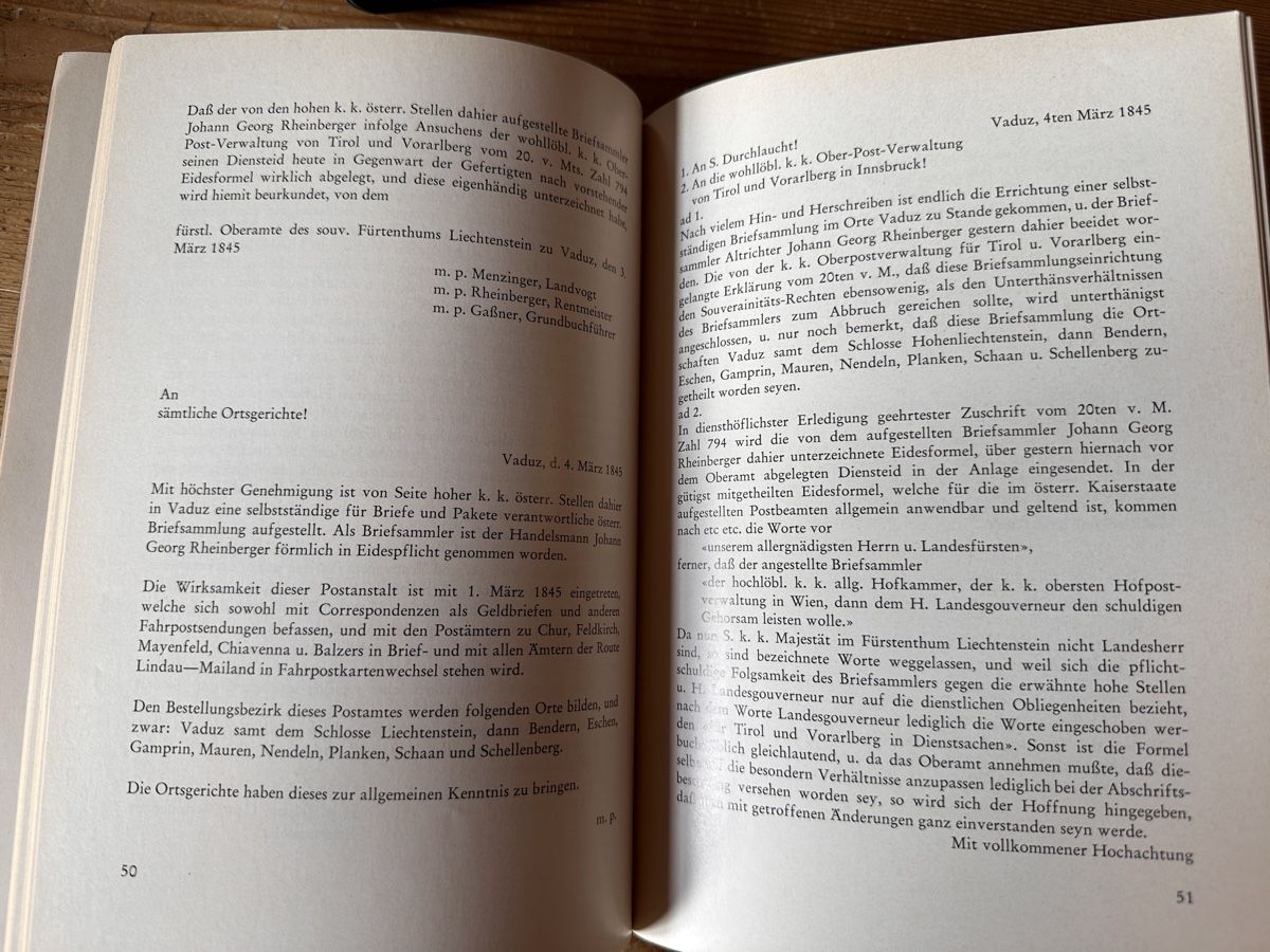 Libri: Geschichte Postamt Vaduz FL – Usato da Berschis venduto da Vild1 3