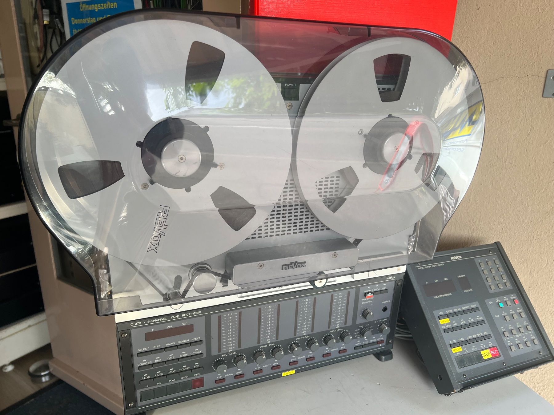 Studer Apparecchi a nastro: Studer Revox C 278 Tonbandmaschine – Usato da Gebenstorf venduto da Secondtronik 2