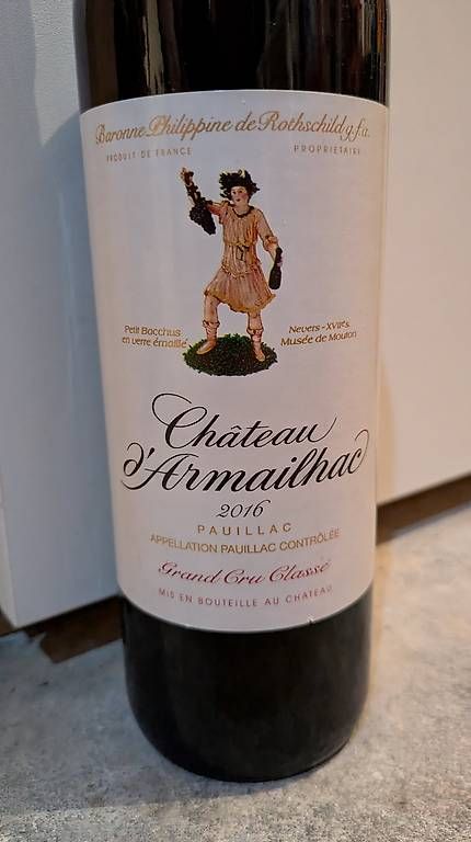 Vino: Château d'Armailhac 2016 – Usato da Vinelz venduto da rav_h9zs