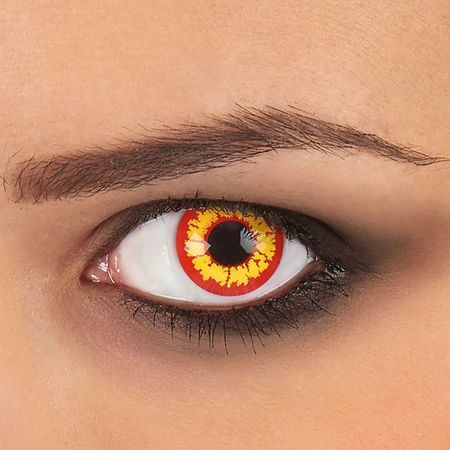 Lentilles fantaisie - Effet dragon - Neuves!