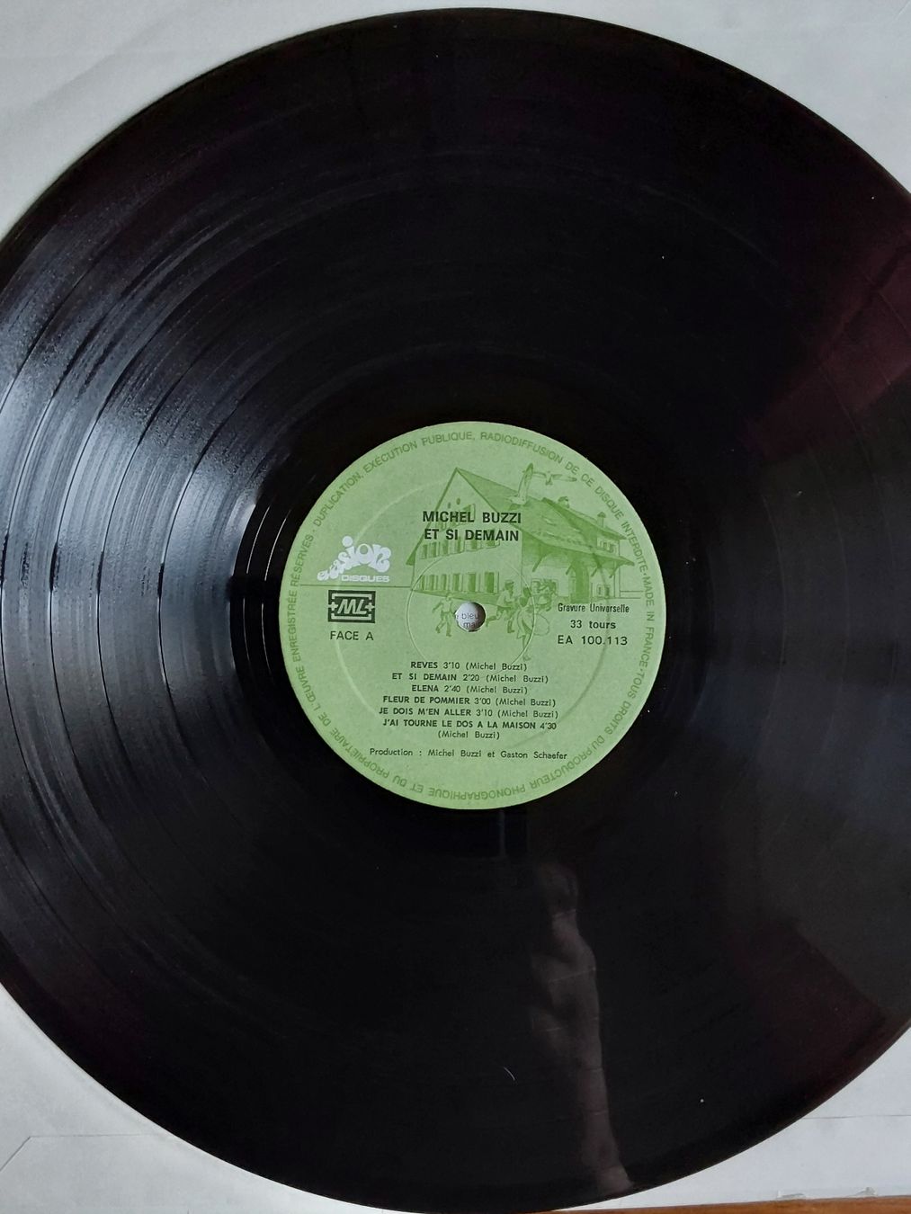 Schallplatten: LP Vinyl - Michel Buzzi - Suisse – Gebraucht aus Villeret von Fil11 2