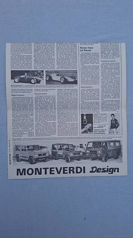 Documenti: Monteverti Design Prospekt / Bericht – Usato da Frauenkappelen venduto da Chruetzhubel 1