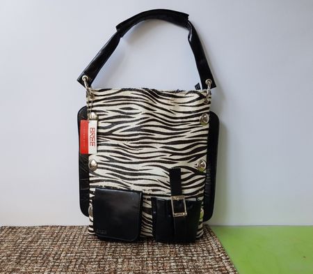 Bree Leder-Handtasche mit Echtfell *NEU*