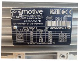 el-motor B3 2.2kW-1500Upm-230/400V