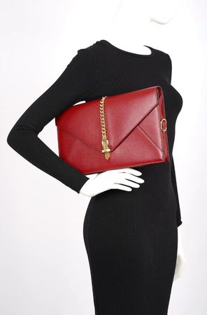 Gucci - Sylvie Femme 1969 Sac à Bandoulière Rouge Moyen