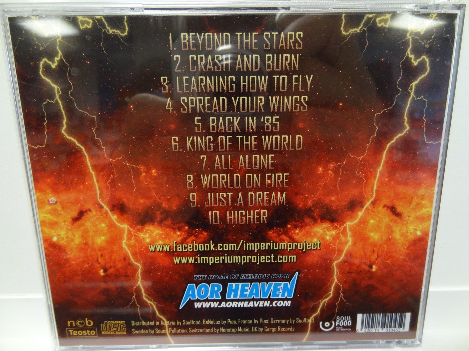 CD: Imperium "Beyond The Stars" CD Mika Brushane Project – Usato da luzern venduto da musicandart 1