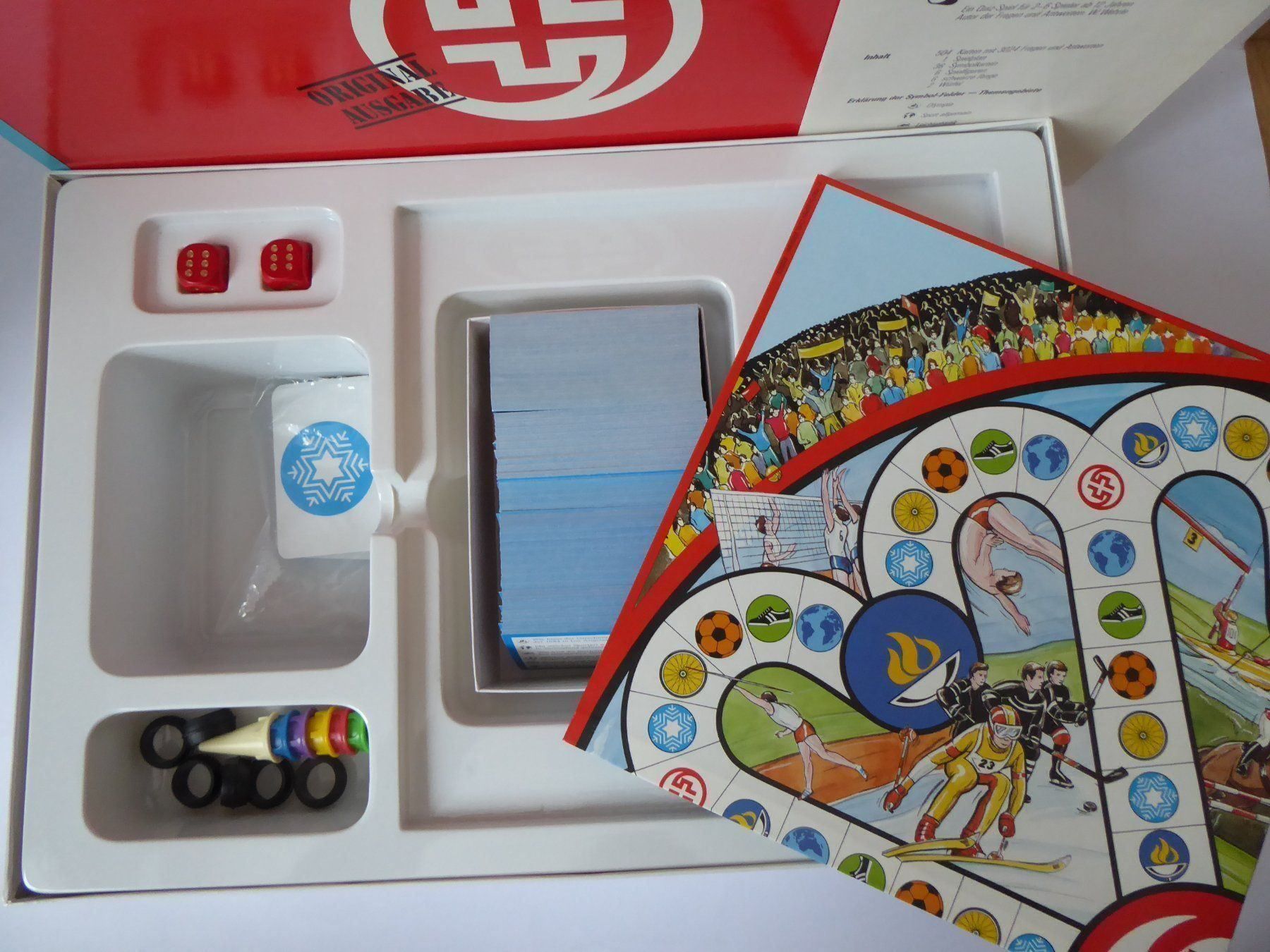 Spiele: Schweizer Sport-Quiz, orig. Carlit 1987 – Gebraucht aus Turbenthal von Panau 1