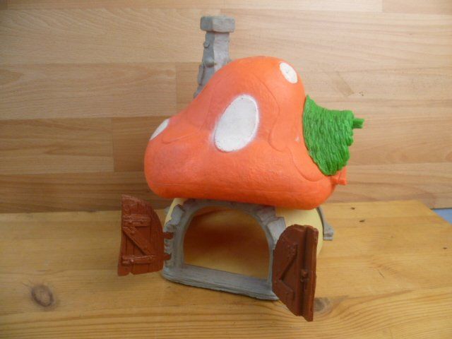 Statuette: Schlümpfe Zubehör Pilzhaus – Usato da Effretikon venduto da Heimstudio 1