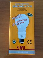 Sparbirne E27 11W Zeitintervallschalter Intervall