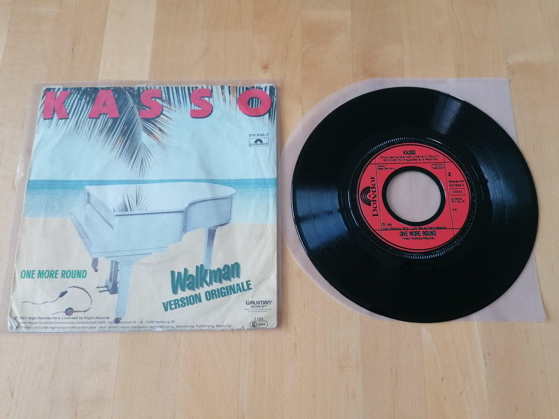 Dischi in vinile: Kasso ‎– Walkman – Usato da Emmenbrücke venduto da lamorak 1