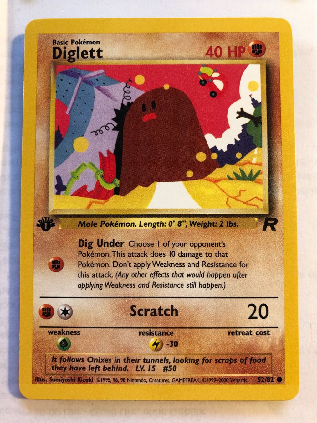 Cartes à collectionner: Diglett 1st Team Rocket - MINT - ab 1.- – D'occasion à Giubiasco par dan_pr8b