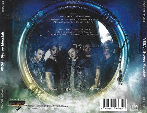 CD: Vega – Stereo Messiah – Usato da Gingins venduto da Demonseed 1