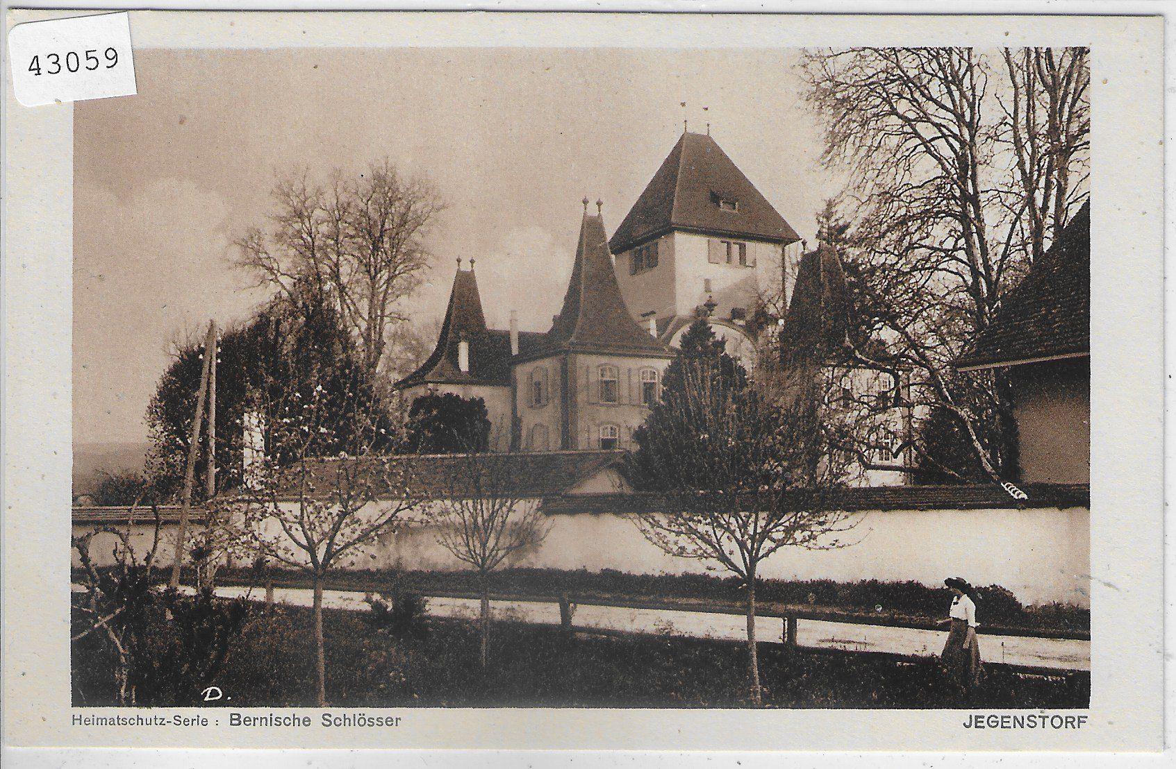 Cartoline postali: Bernische Schlösser - Jegenstorf – Usato da Ettingen venduto da Kartenplanet