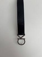 Ceinture Calvin Klein CK en cuir noir  104 cm