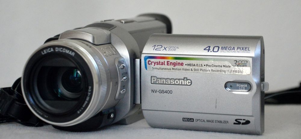 Panasonic NV-GS400 MiniDv 3CCD Camcorder / Caméscope (Difettoso) a ...