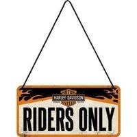 Metall Hängeschild-HARLEY DAVIDSON-RIDER