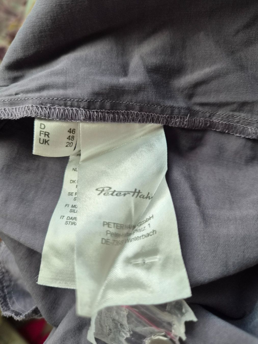 Peter Hahn Vestiti: Peter Hahn schönes Kleid Gr. 46 – Usato da Frenkendorf venduto da Chrigeli01 3