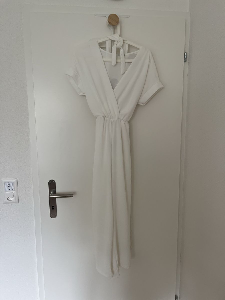 Jumpsuits: White jumpsuit/dungaree – Neu (gemäss Beschreibung) aus Thalwil von zen_hpz5