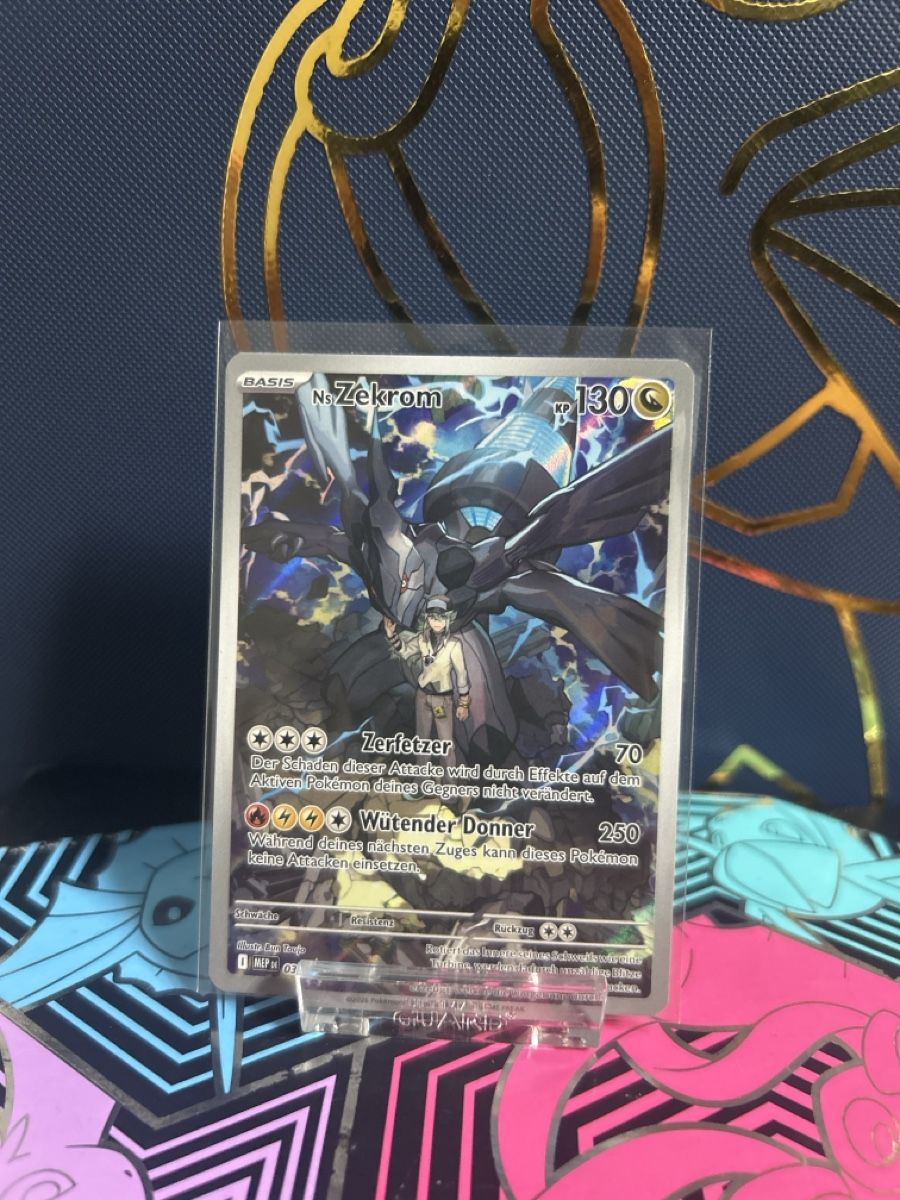 Pokémon Sammelbilder & Trading cards: N's Zekrom (MEP 031) DE – Neu (gemäss Beschreibung) aus Thun von ken2009